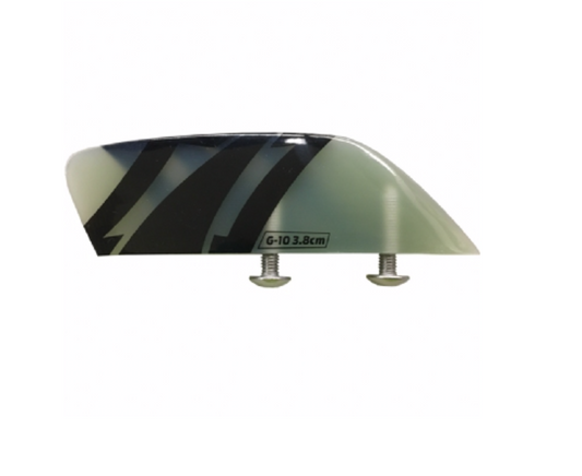 3.8 G-10 TT Fin & Handle Set (incl: 4 fins, handle, screws)
