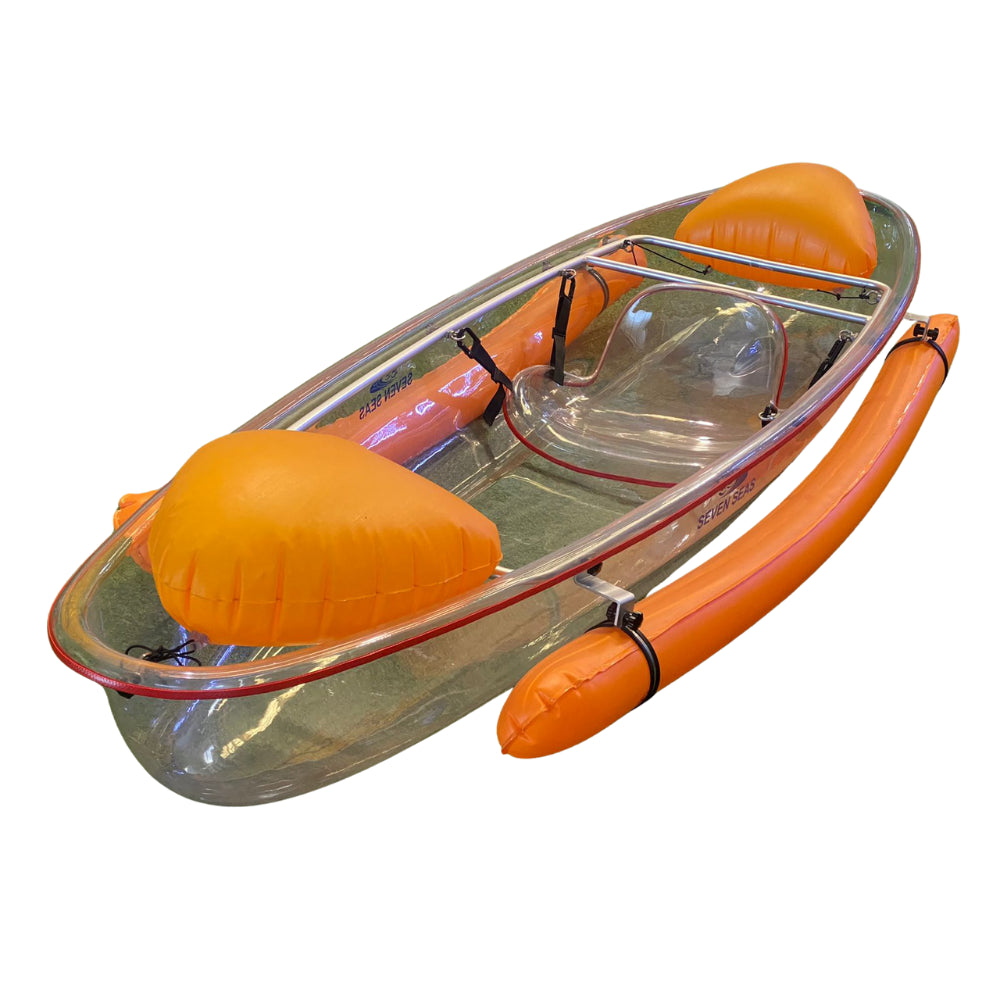 Transparent Kayak- Single Seater with Stabilizer