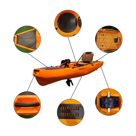 Marius Single Person Propeller Pedal Kayak 3.2m Vk-32