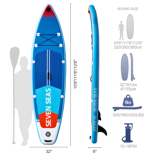 Seven Seas 2026 Aqueous Lite Stand Up Paddle board