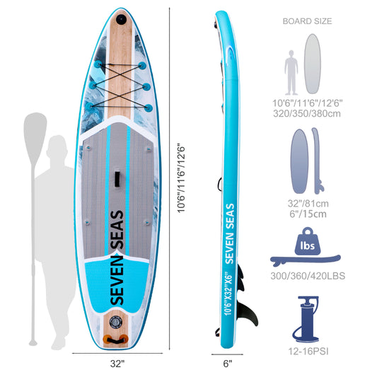 Seven Seas 2026 Flame Stand Up Paddle Board