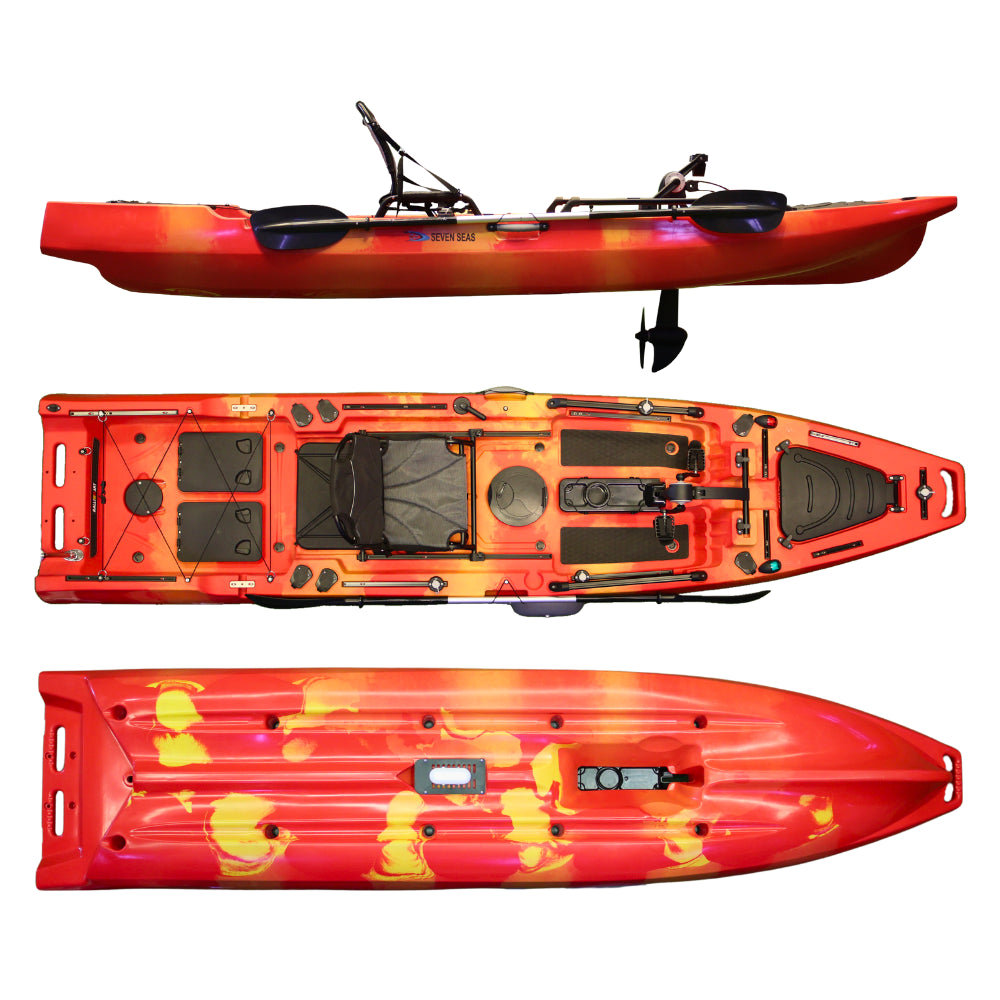 Orca Single Person Propeller Pedal Kayak 3.8m Vk-22