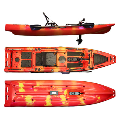 Orca Single Person Propeller Pedal Kayak 3.8m Vk-22