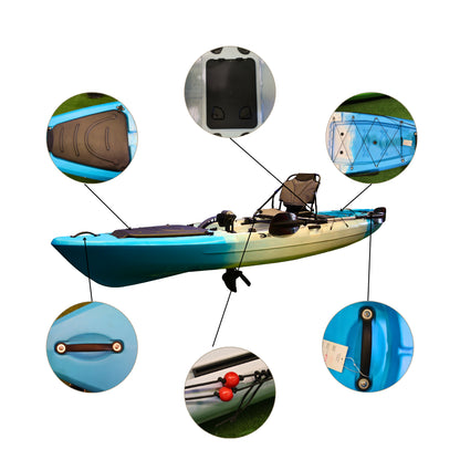 Lion Single Person Propeller Pedal Kayak 4.15m Vk-21