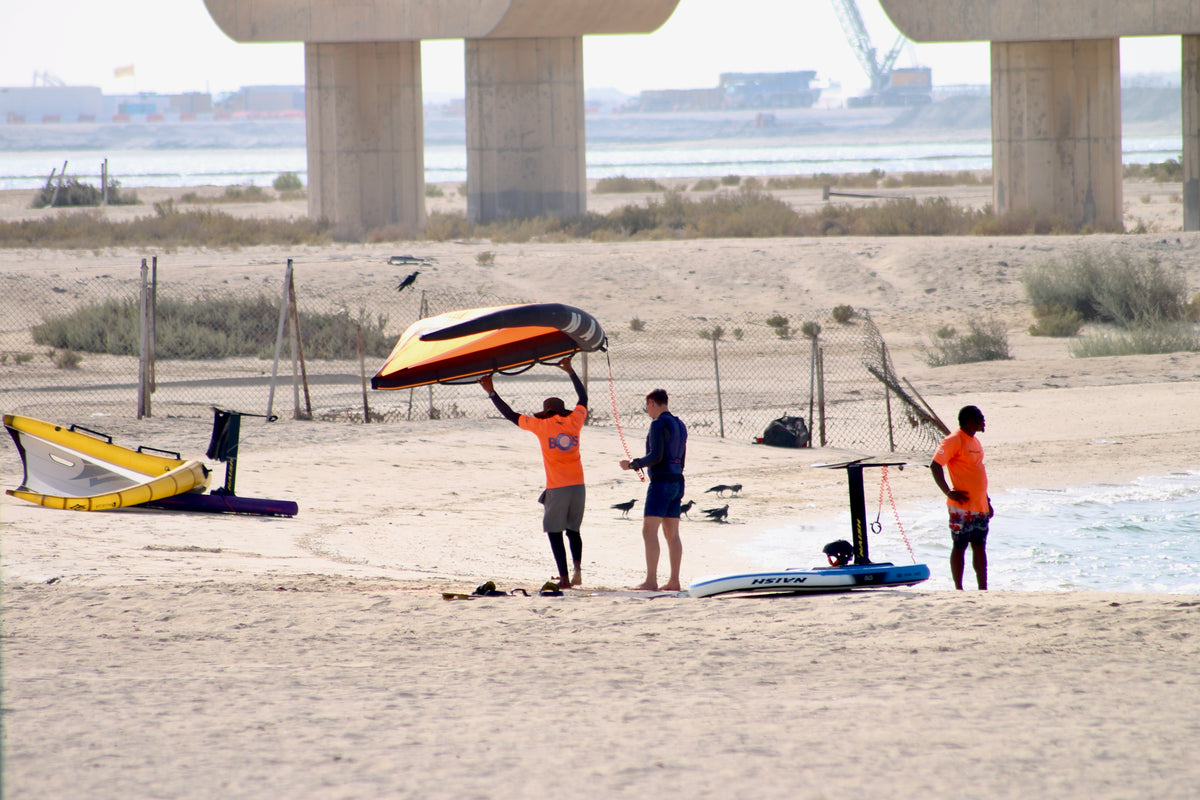 Wingfoil Lessons 1h Blue Ocean Sports
