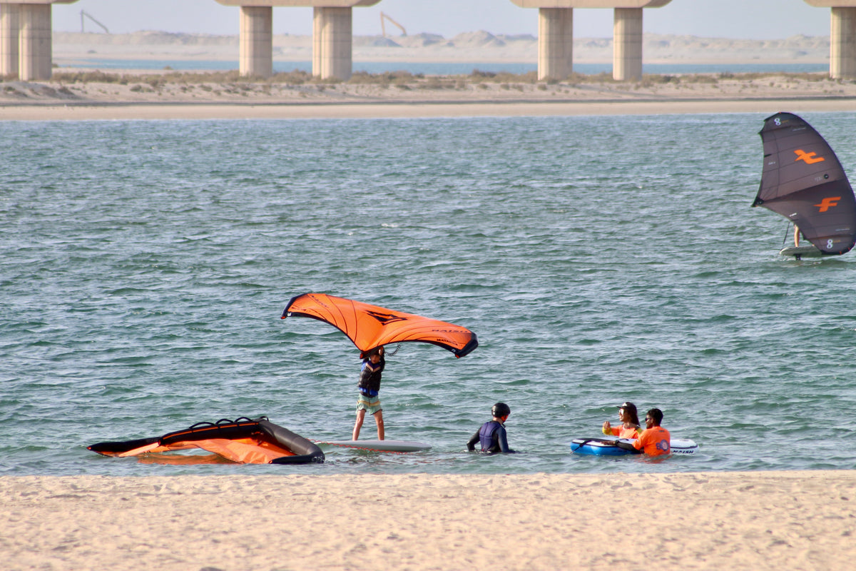 Wingfoil Lessons 1h Blue Ocean Sports
