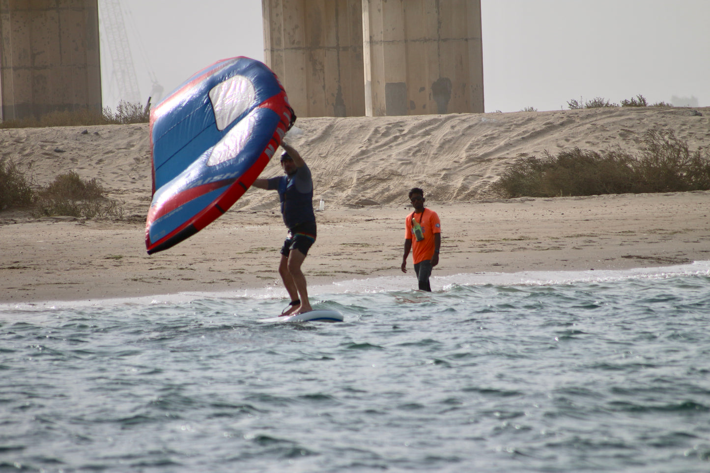 Wingfoil Lessons 1h Blue Ocean Sports