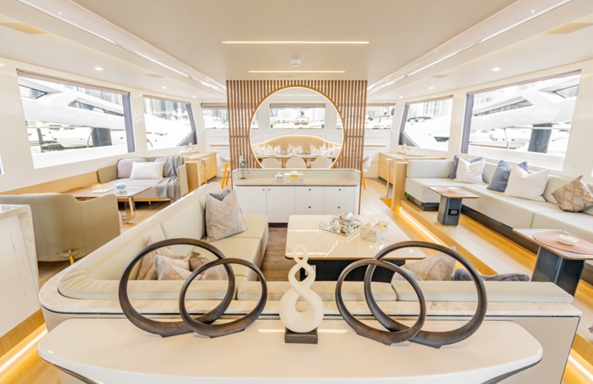 Yacht Infinity Catamaran 60ft Blue Ocean Sports