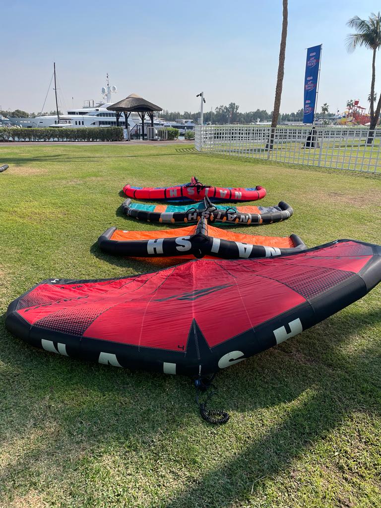 Wingfoiling Equipment Rental at Jebel Ali Blue Ocean Sports