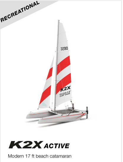 Topcat K2X Active 17ft Catamaran For Sale Blue Ocean Sports