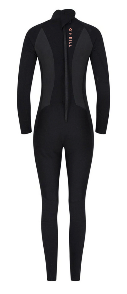 O'Neill WMNS Reactor II 3/2mm Steamer Wetsuit in Black Ocean Sports