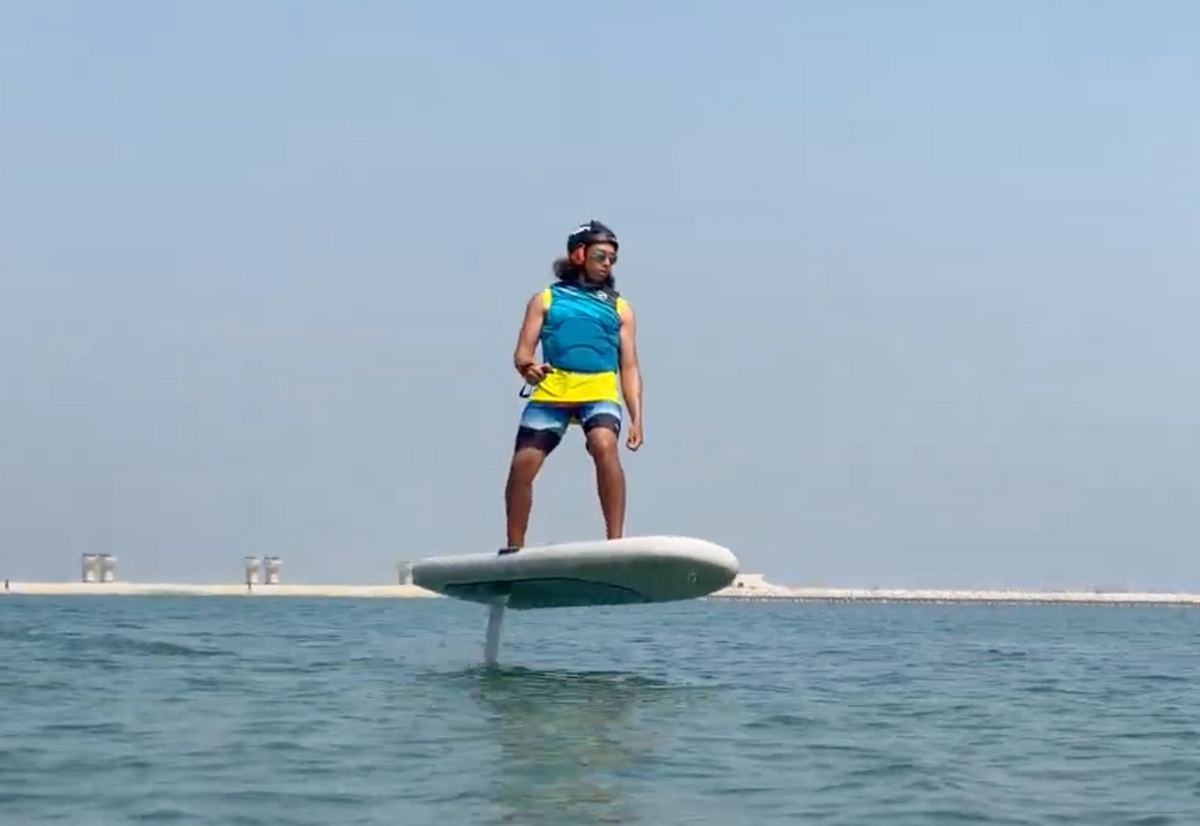 E-foiling Lessons at Jebel Ali