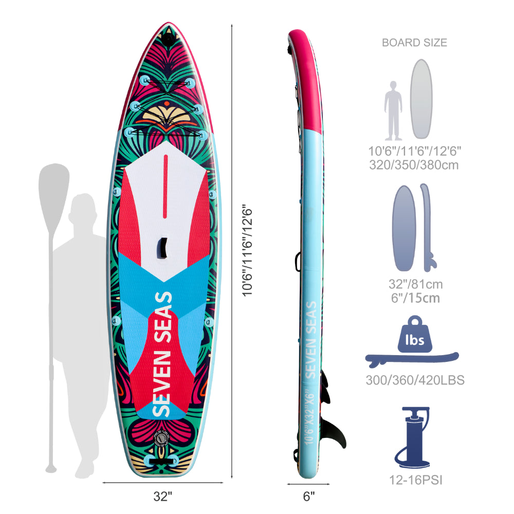 Seven Seas 2026 Fantasy Stand Up Paddle Board