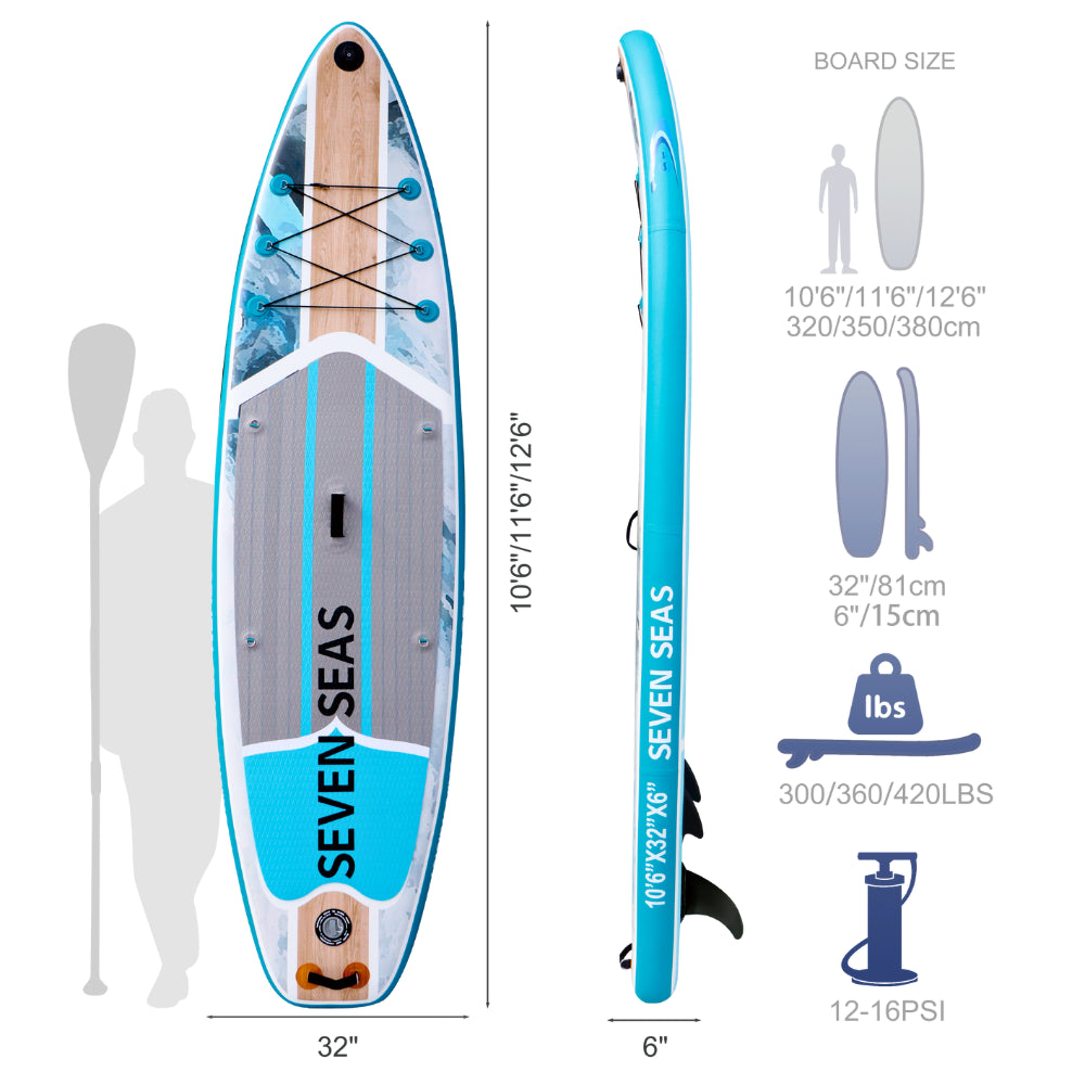 Seven Seas 2026 Flame Stand Up Paddle Board