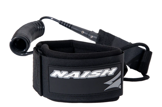 Naish Coil Board Leash 5'0" Blue Ocean Sports