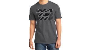 Naish Logo Stripe T-Shirt - Heathered Grey