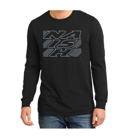 Naish Logo Stripe Long Sleeve - Black