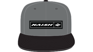 Naish Rectangle Patch Snapback Cap-Grey