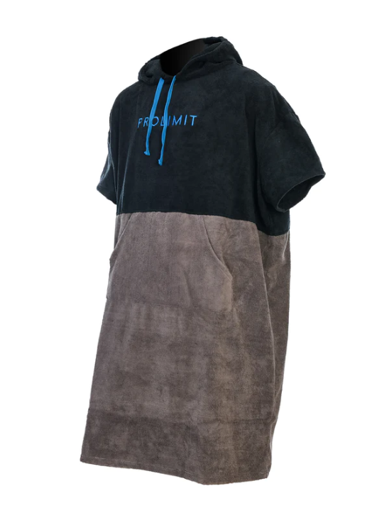 Prolimit Poncho OSFA Black/Grey Blue Ocean Sports