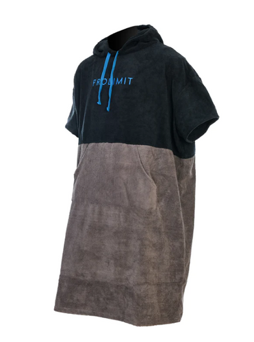 Prolimit Poncho OSFA Black/Grey Blue Ocean Sports
