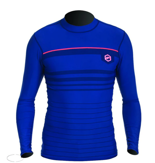 Prolimit Rashguard Stripe SA Gr/Or (M) Blue Ocean Sports