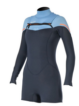 Load image into Gallery viewer, Prolimit Fire Sunset Shorty Freezip Longarm Wetsuit