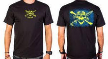 Load image into Gallery viewer, Naish Skull T-shirt Black